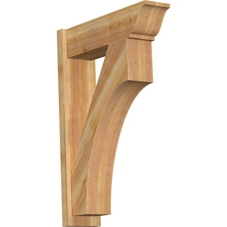 Ekena Millwork Westlake Traditional Rough Sawn Outlooker, Western Red Cedar, 8"W x 28"D x 40"H OUT08X28X40WTL01RWR